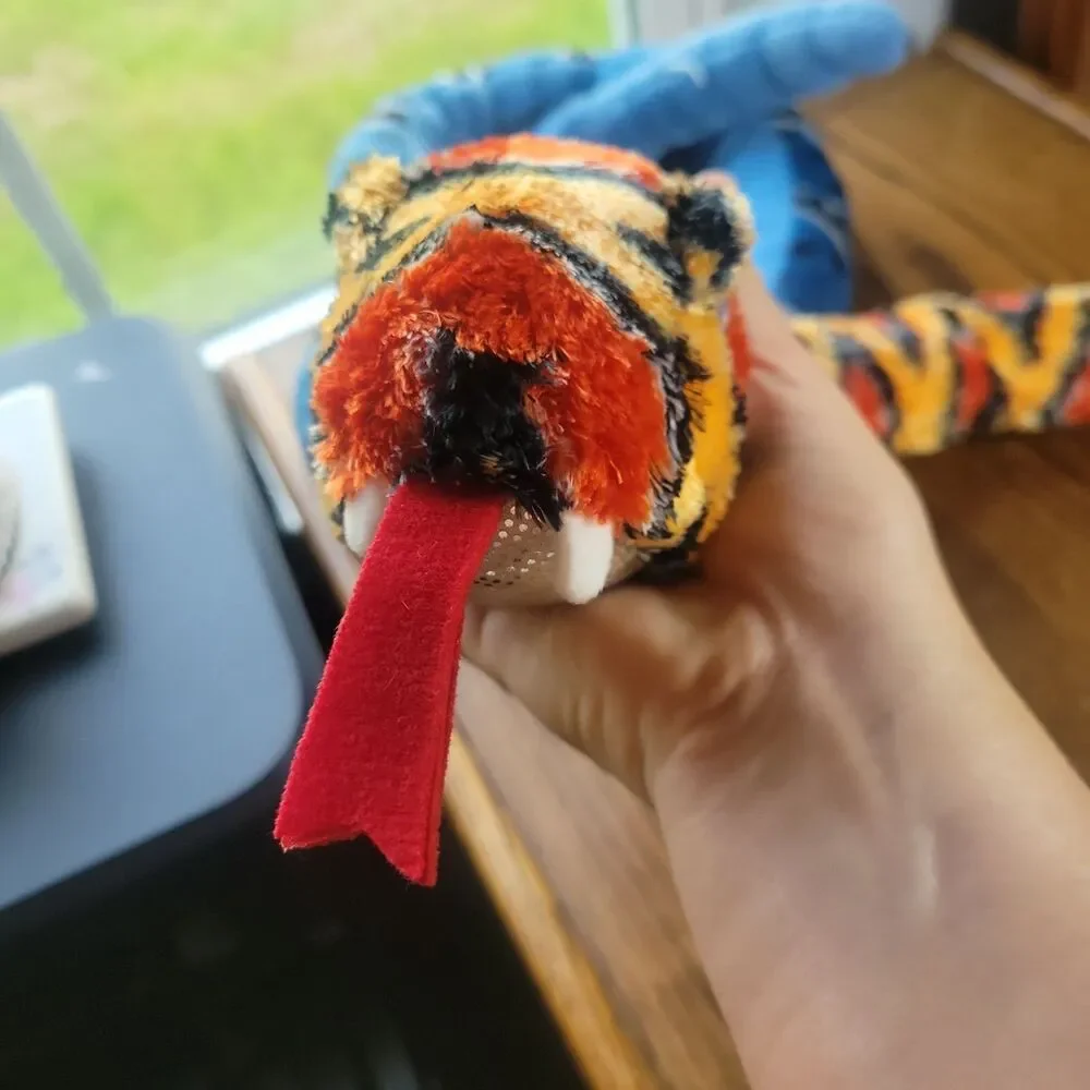 Lot of 2 Stuffed Plush Rattle snakes Aurora Copperhead & Wild Republic Blue Rock